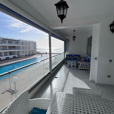 Apartment Sea View With Pool Aourir Luaran gambar
