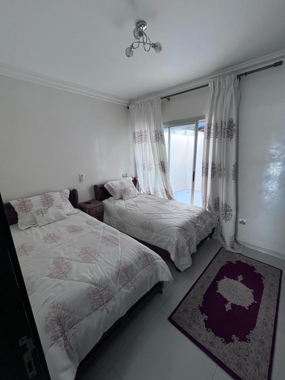 Apartment Sea View With Pool Aourir Luaran gambar