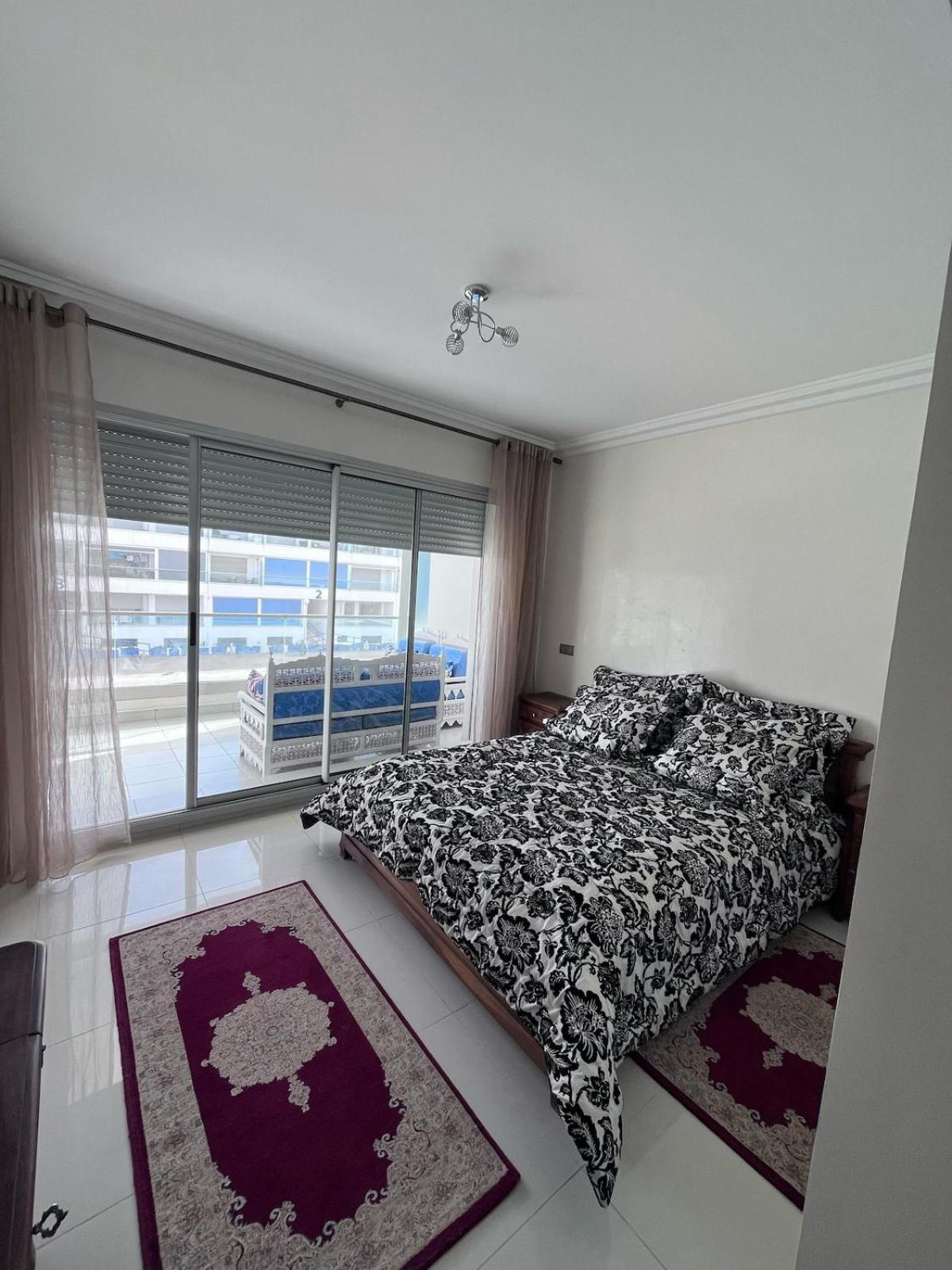 Apartment Sea View With Pool Aourir Luaran gambar